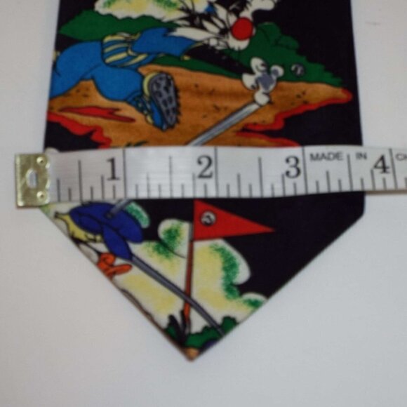 Vintage Looney Tunes Mania TAZ Golf Tie - Picture 5 of 7